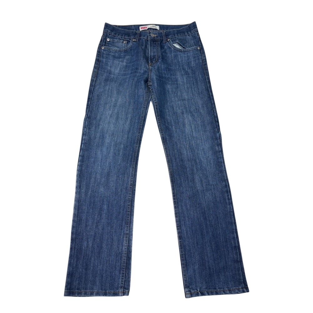 Levi's 514 Straight Fit Blue Denim Jeans Women's Size 16 Regular W28 L28
